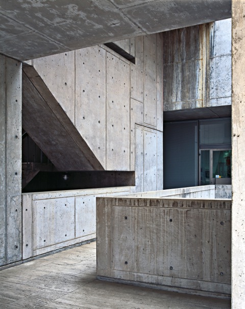 Salk Insitute, Detail
