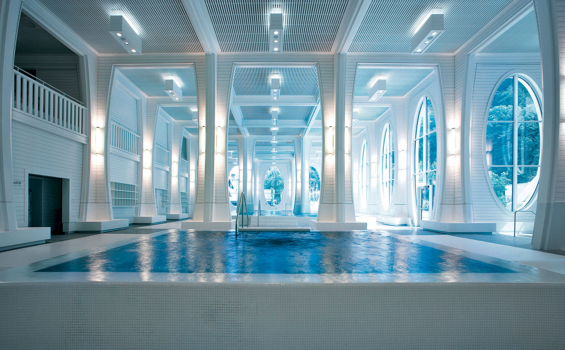 Holzbau repräsentativ: Bronze für den ­Neubau Tamina-Therme, Bad Ragaz