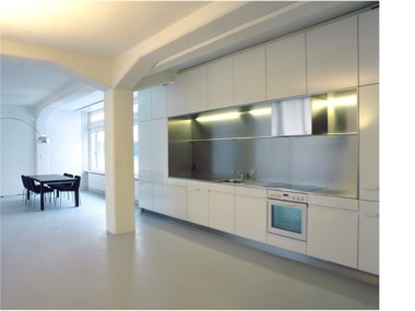 Eichstrasse, Zürich: unkonventionelle Lofts nach der Umnutzung des ehemaligen Gewerbehauses (Foto: Holzer Kobler Architekturen, Zürich / Berlin und Nuesch Development, Zürich)