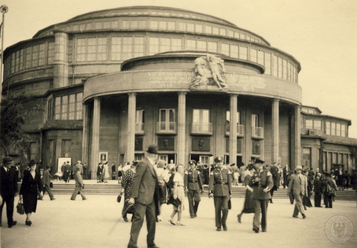 Historische Aufnahme der Hala Stulecia. (Foto: National Heritage Board of Poland)