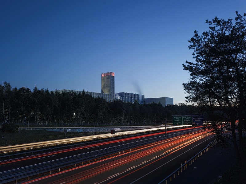 Öffentliche Bauten und Anlagen: Energiezentrale Forsthaus, Bern. (Foto: Hannes Henz, Zürich)