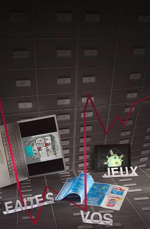 Silber in der Kategorie Design: Karin Seiler, Rahel Arnold, ZHdK: Lehrangebot «Faites vos jeux!».