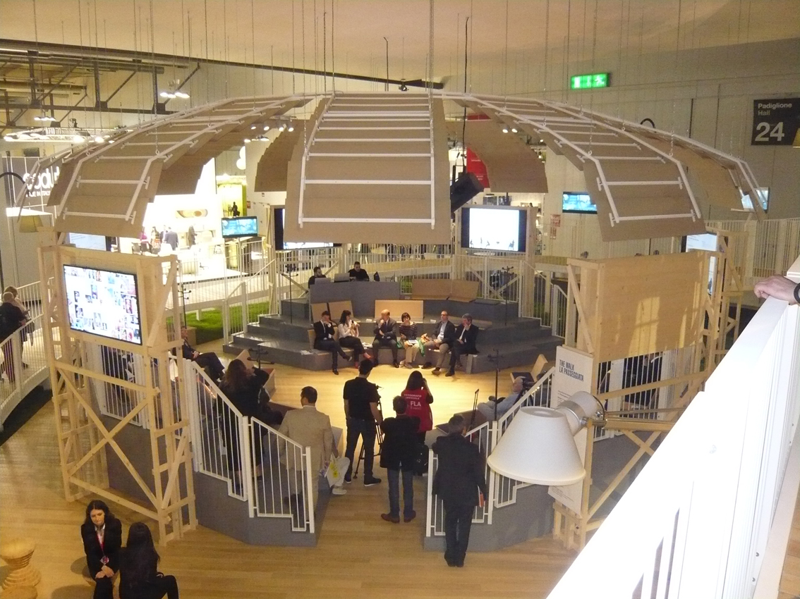 Die Agora für den Informationsaustausch im grösseren Rahmen.