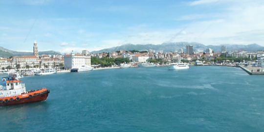 Hafen von Split