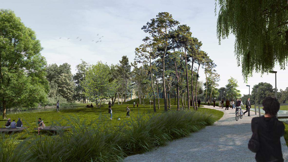 (Visualisierung: Fontana Landschaftsarchitektur)