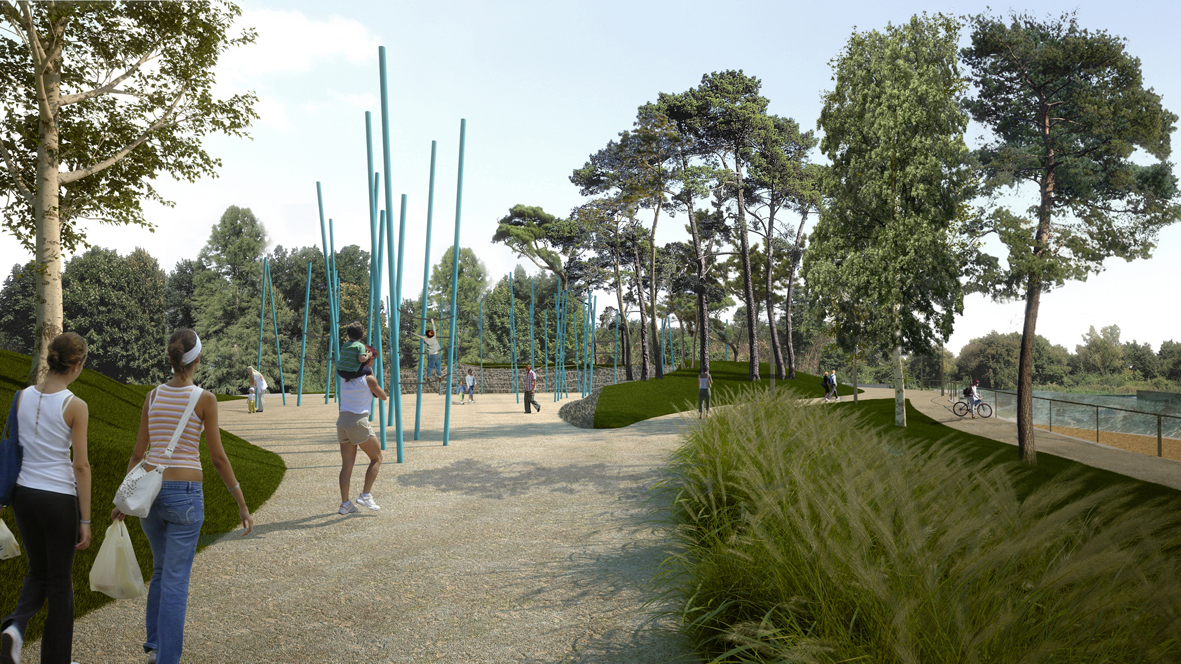 (Visualisierung: Fontana Landschaftsarchitektur)