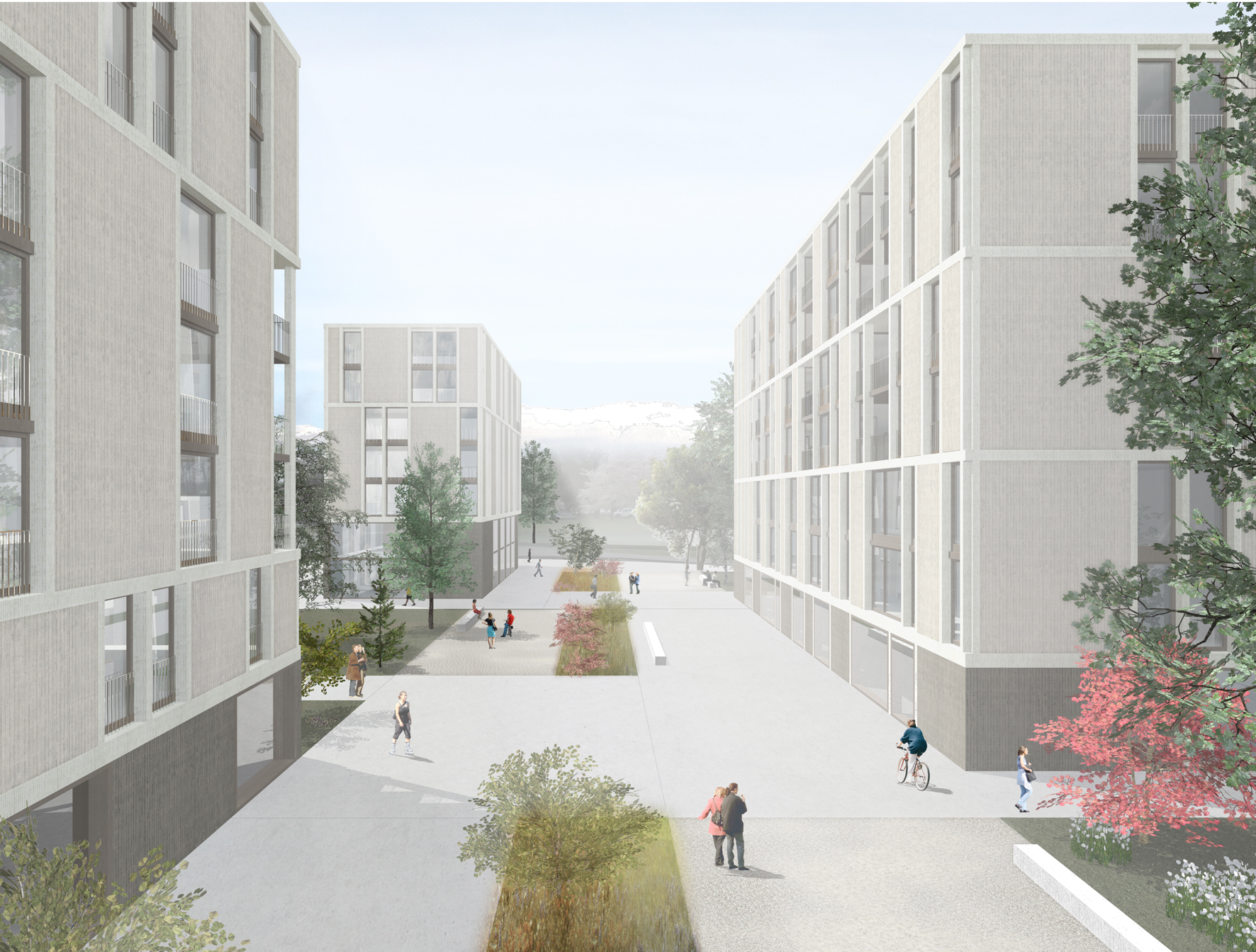 «Route de Vernier 115» in Genf.