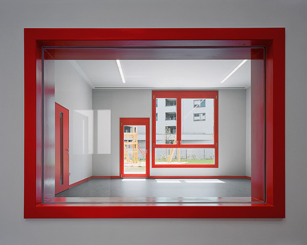 Kindergarten Thomas-Hauser-Strasse, München. (Bild: Walter Mair)