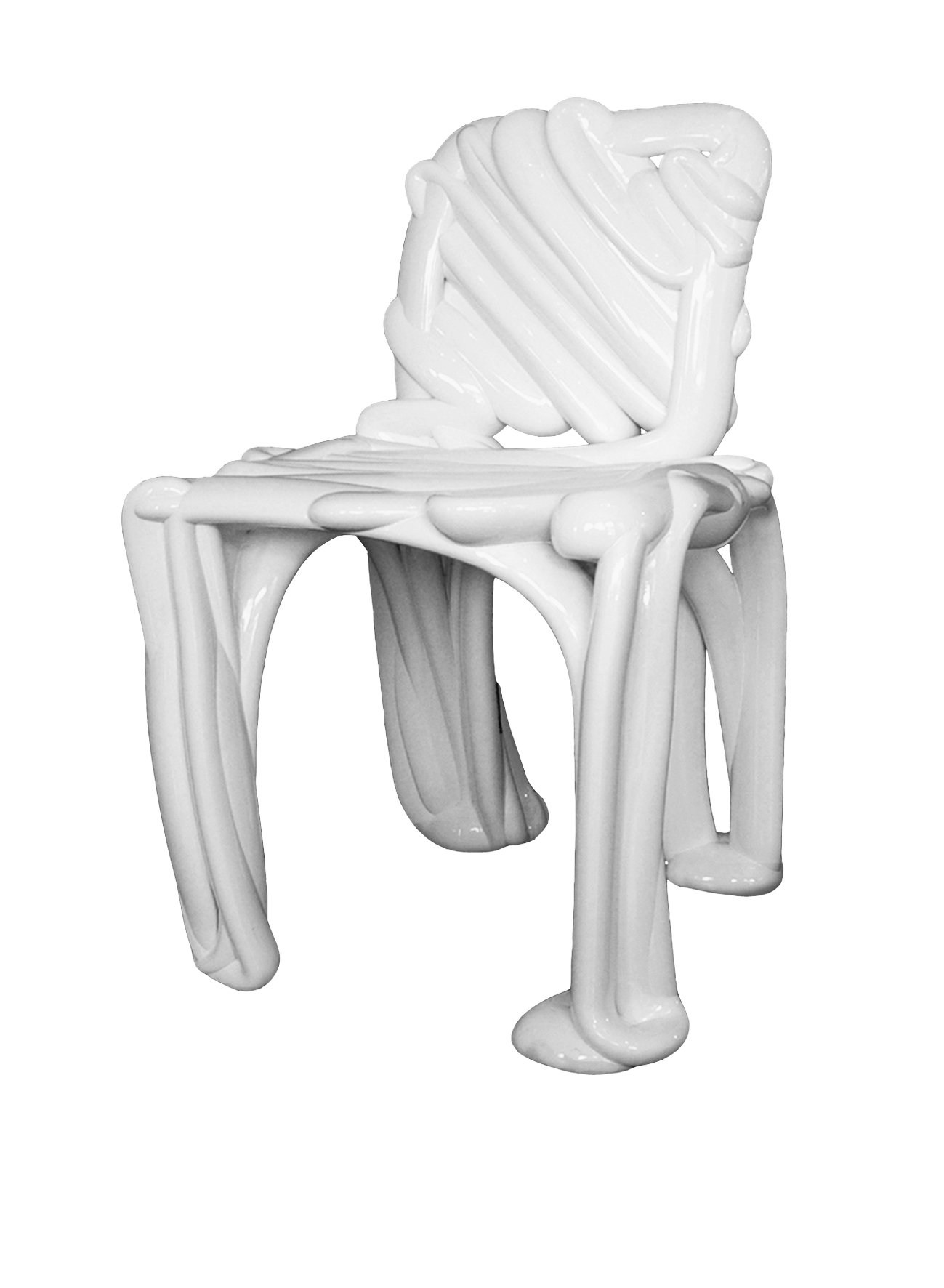 Stuhl aus dem Projekt «Materialized Sketch Furniture» (Front Design, 2005).