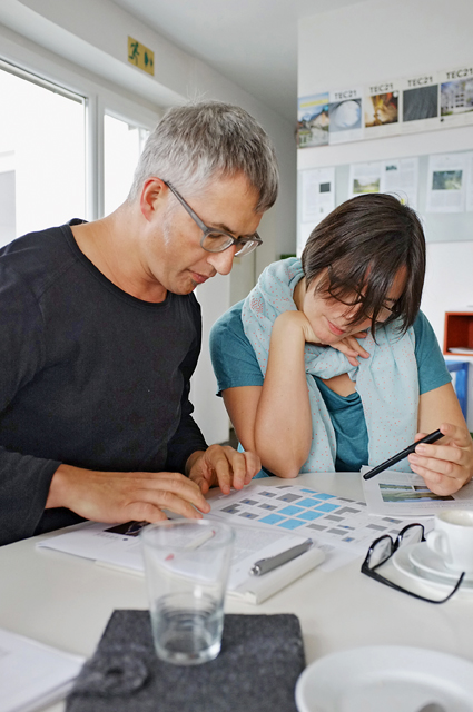 Impressionen aus dem Redaktionsalltag. (Foto: Marko Sauer)