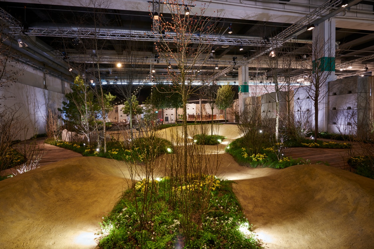 Giardina Gold Award 2015, Kategorie Sonderschau Garten: Innenhofprojekt «Treff.Hof» von Les Urbanistes (Foto: Les Urbanistes)