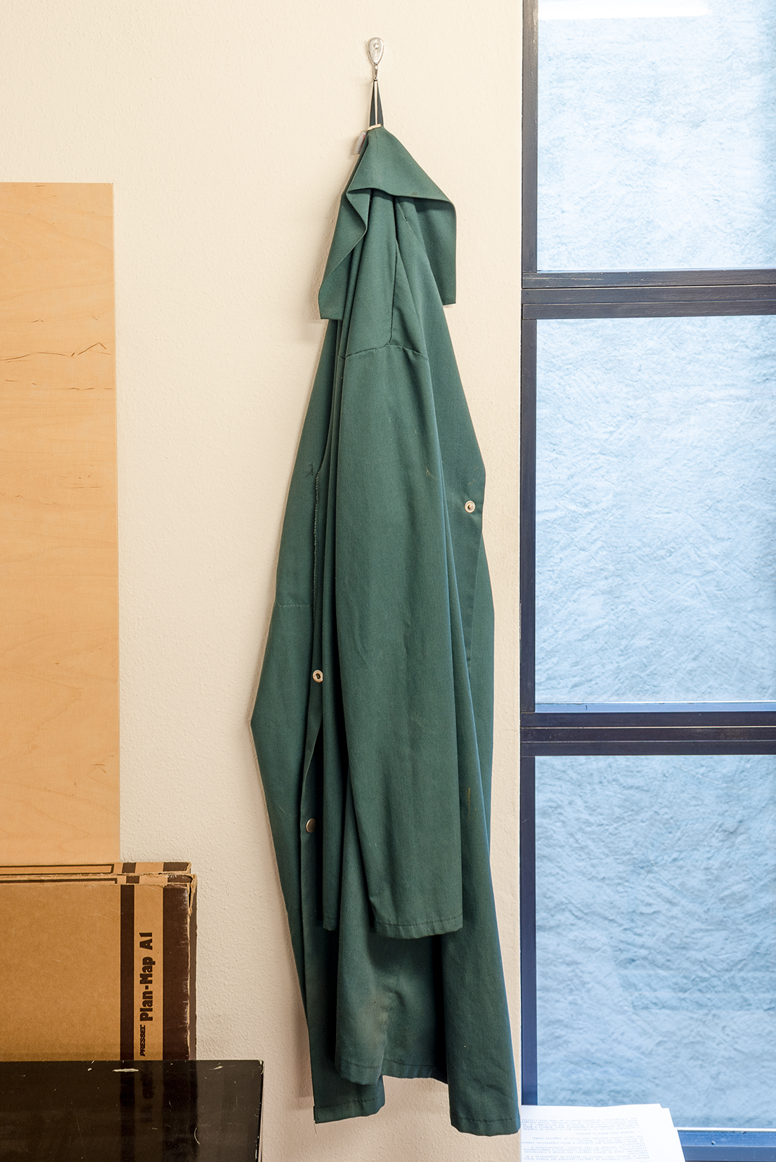 Dettaglio degli strumenti di lavoro. Fondo Tita Carloni, Fondazione Archivi Architetti Ticinesi. (Foto: Marcelo Villada Ortiz)