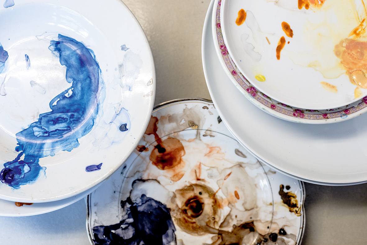 Dettaglio degli strumenti di lavoro. Fondo Tita Carloni, Fondazione Archivi Architetti Ticinesi. (Foto: Marcelo Villada Ortiz)