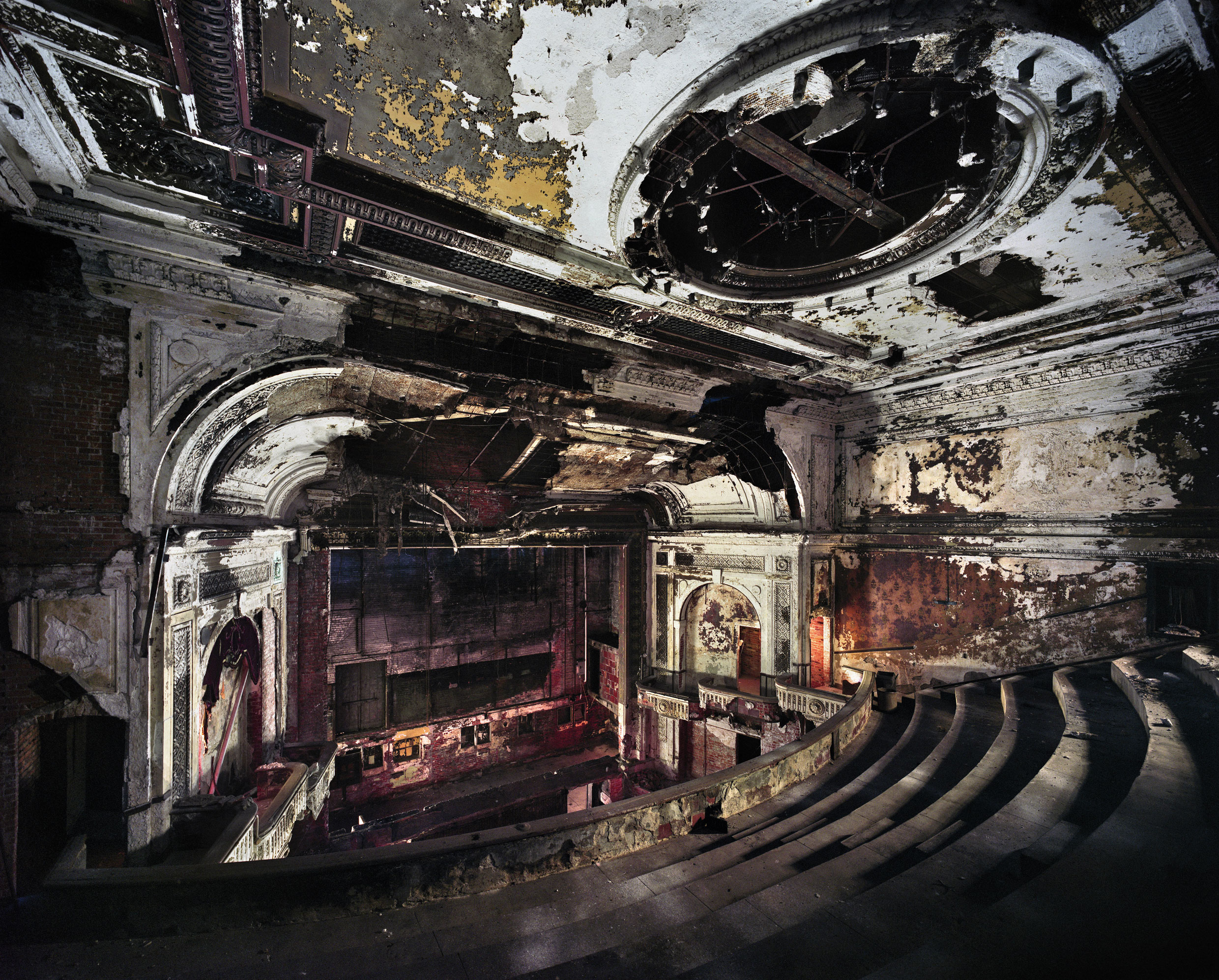 Détroit, National Theater, construit par Albert Kahn en 1911