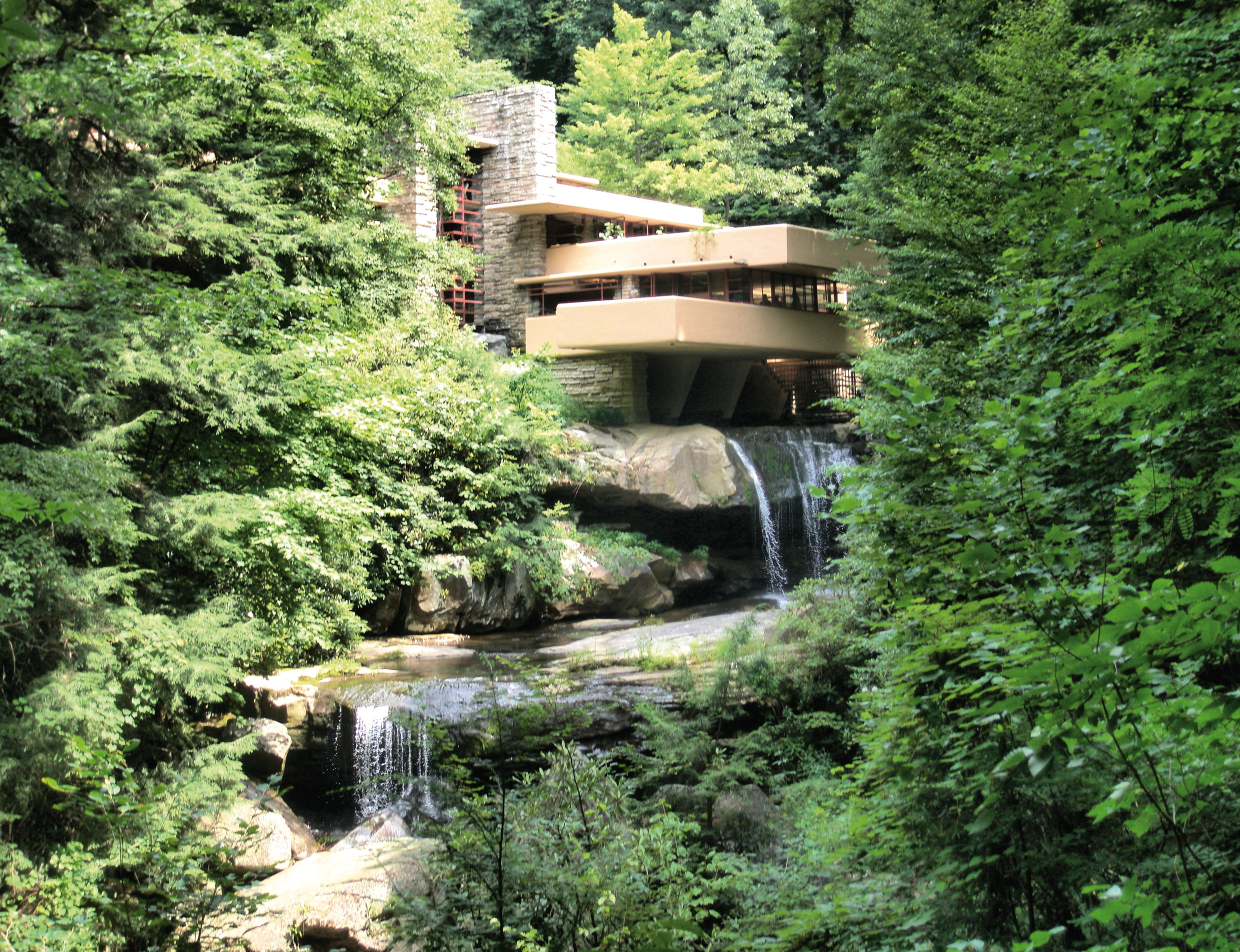 Fallingwater House de Frank Lloyd Wright