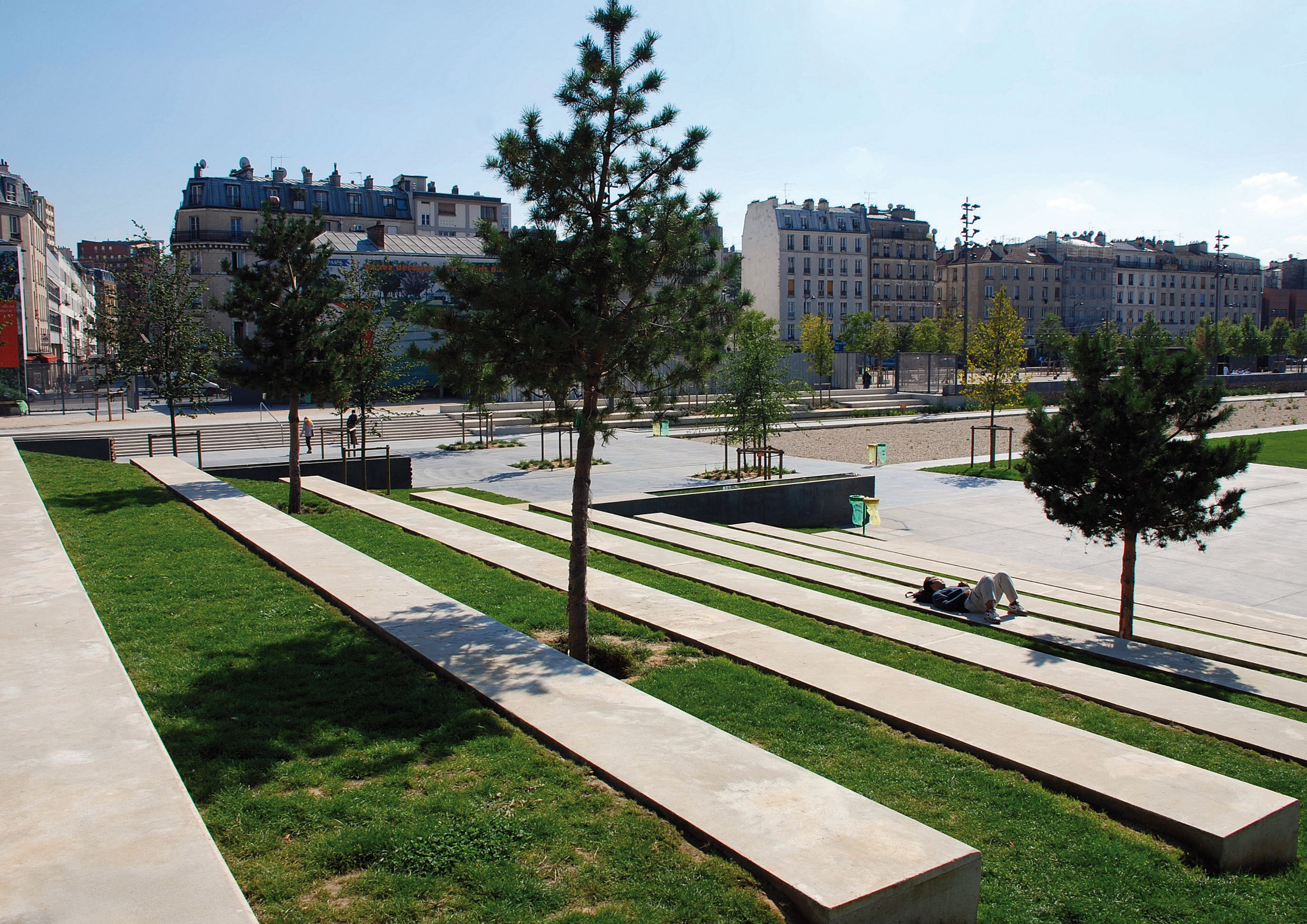 Le jardin d'Eole à Paris