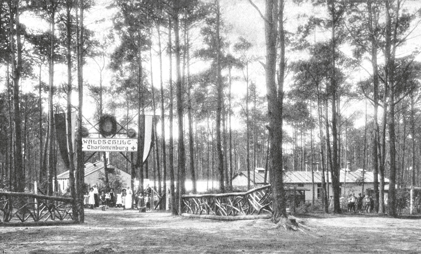 Waldschule à Charlottenburg, de Walter Spickendorff (1904)