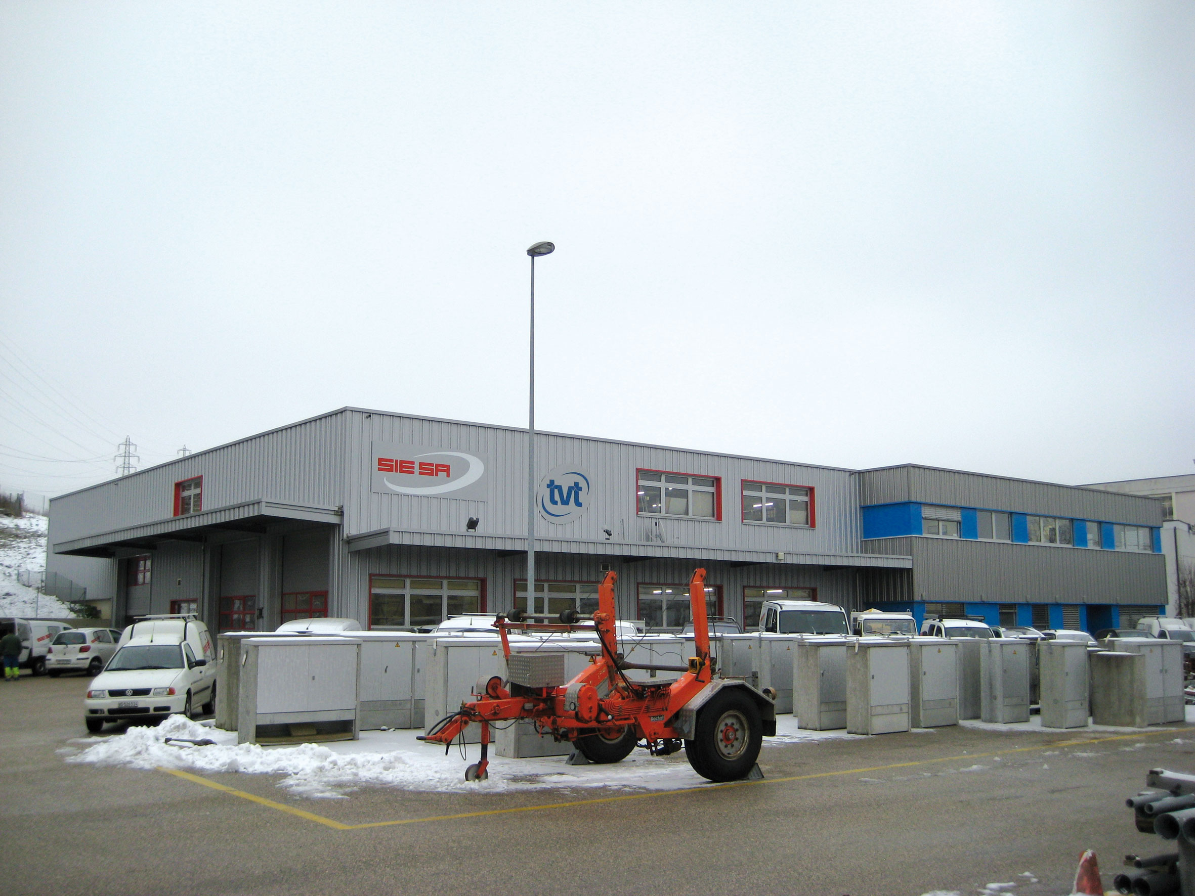 Le bâtiment des SIE avant rénovation