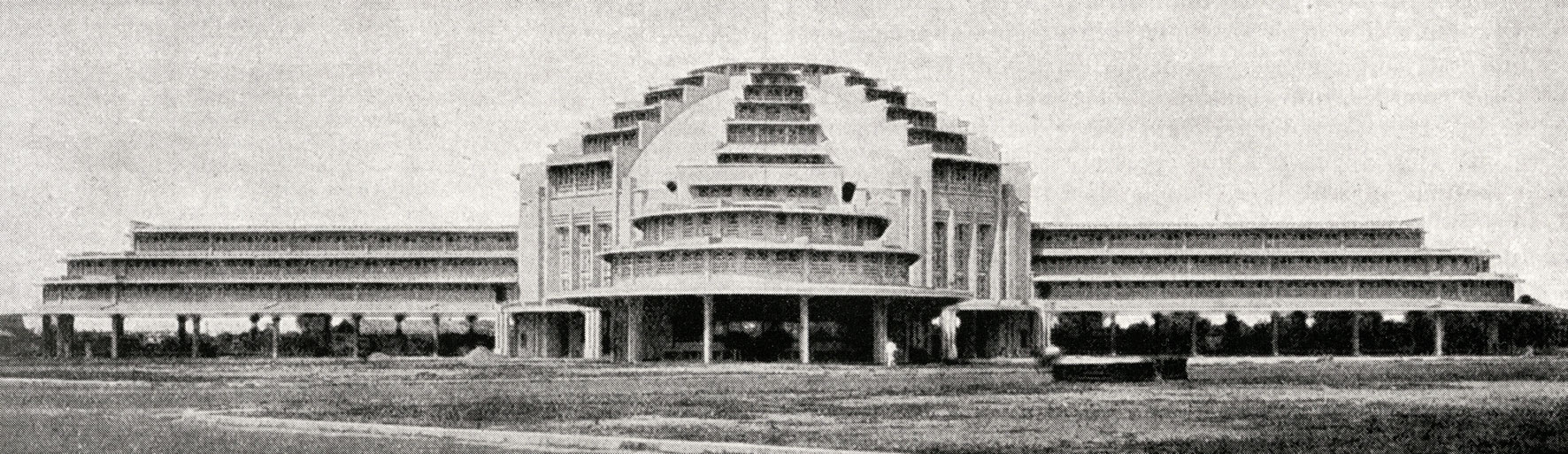 Le marché à son inauguration