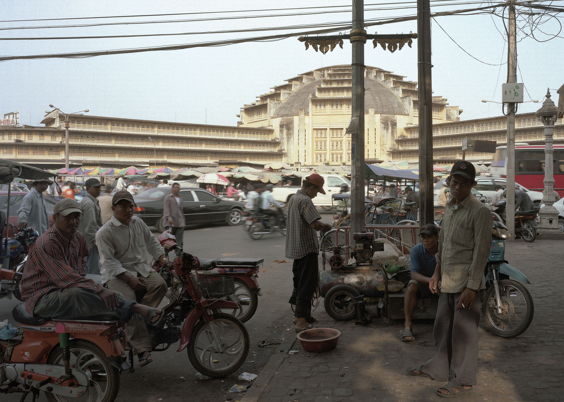 Le marché avant sa rénovation