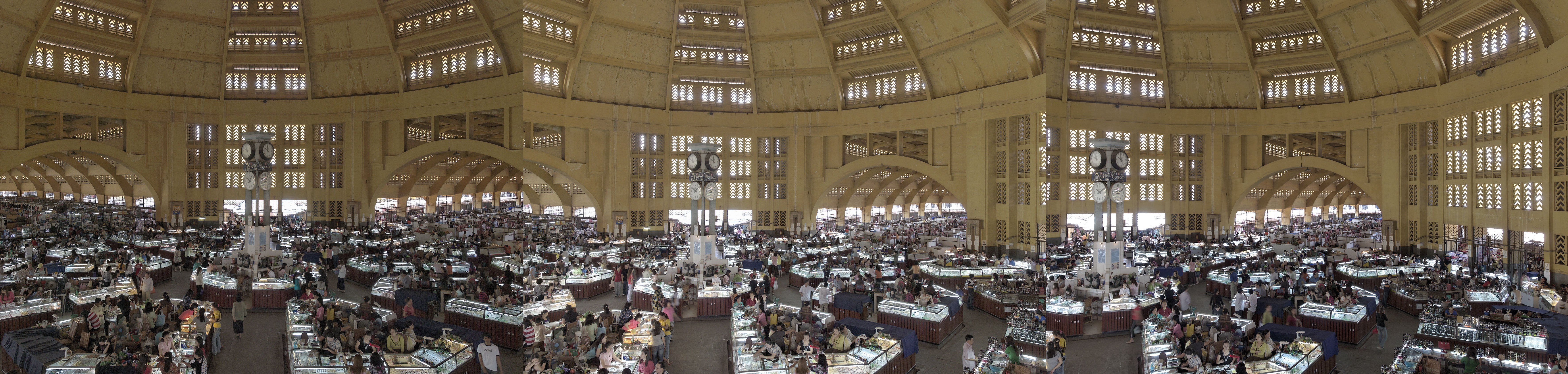 Le marché avant sa rénovation