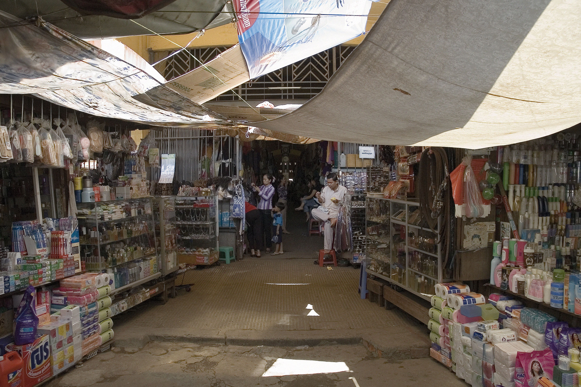 Le marché avant sa rénovation