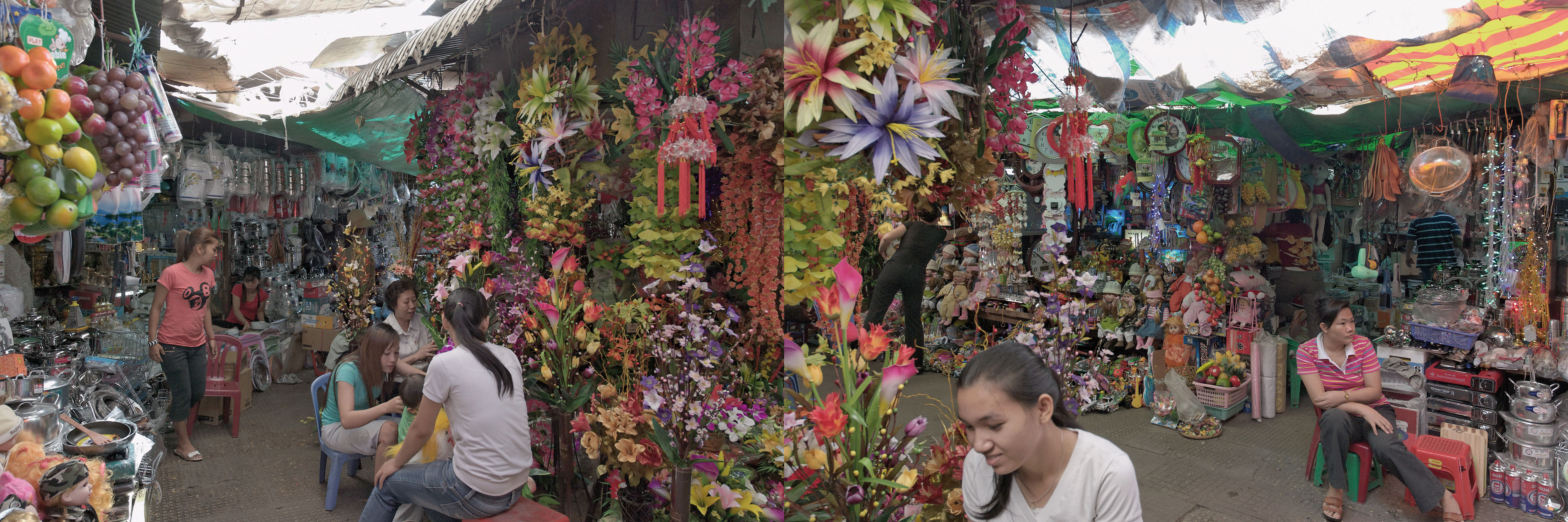 Le marché avant sa rénovation