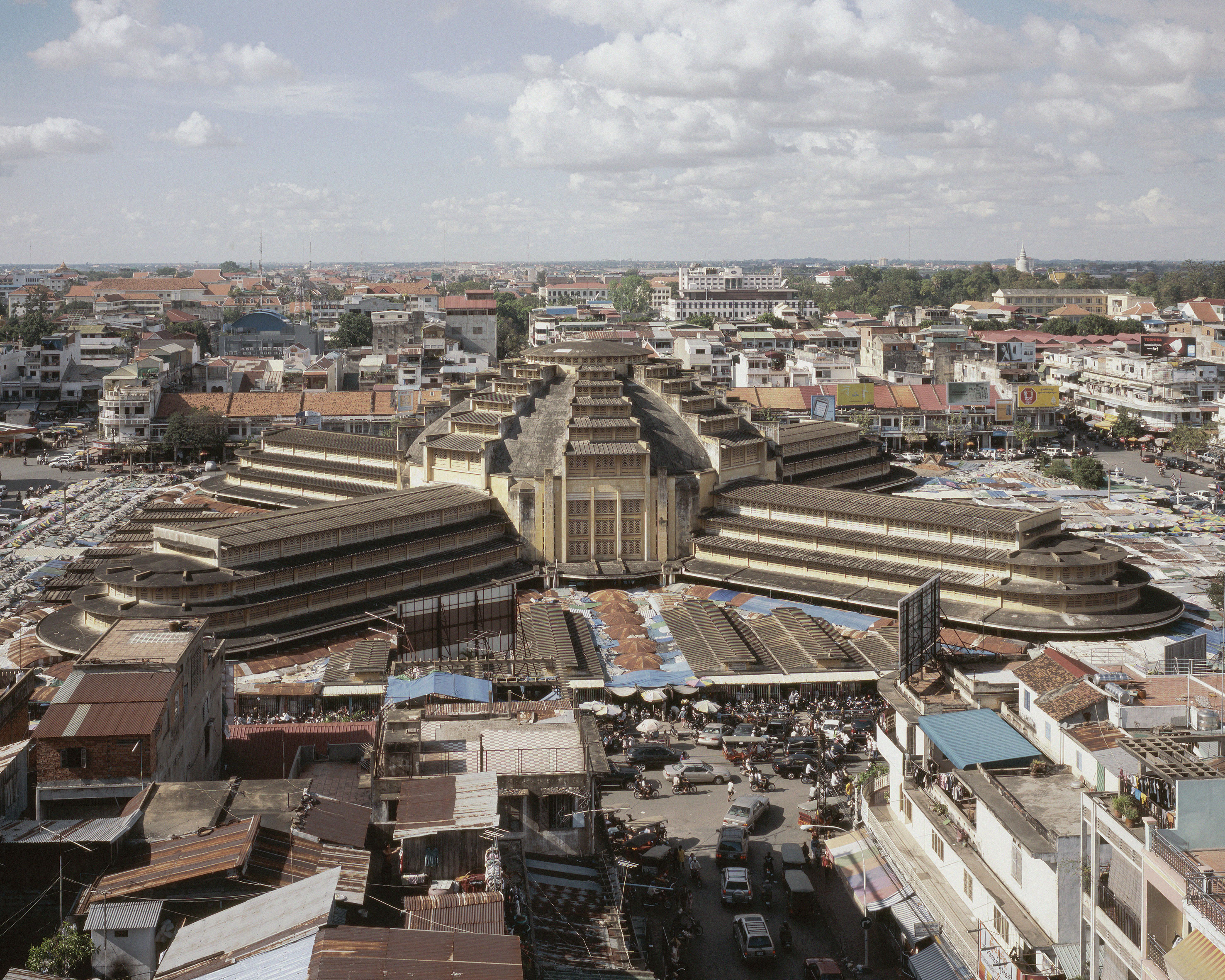 Le marché avant sa rénovation