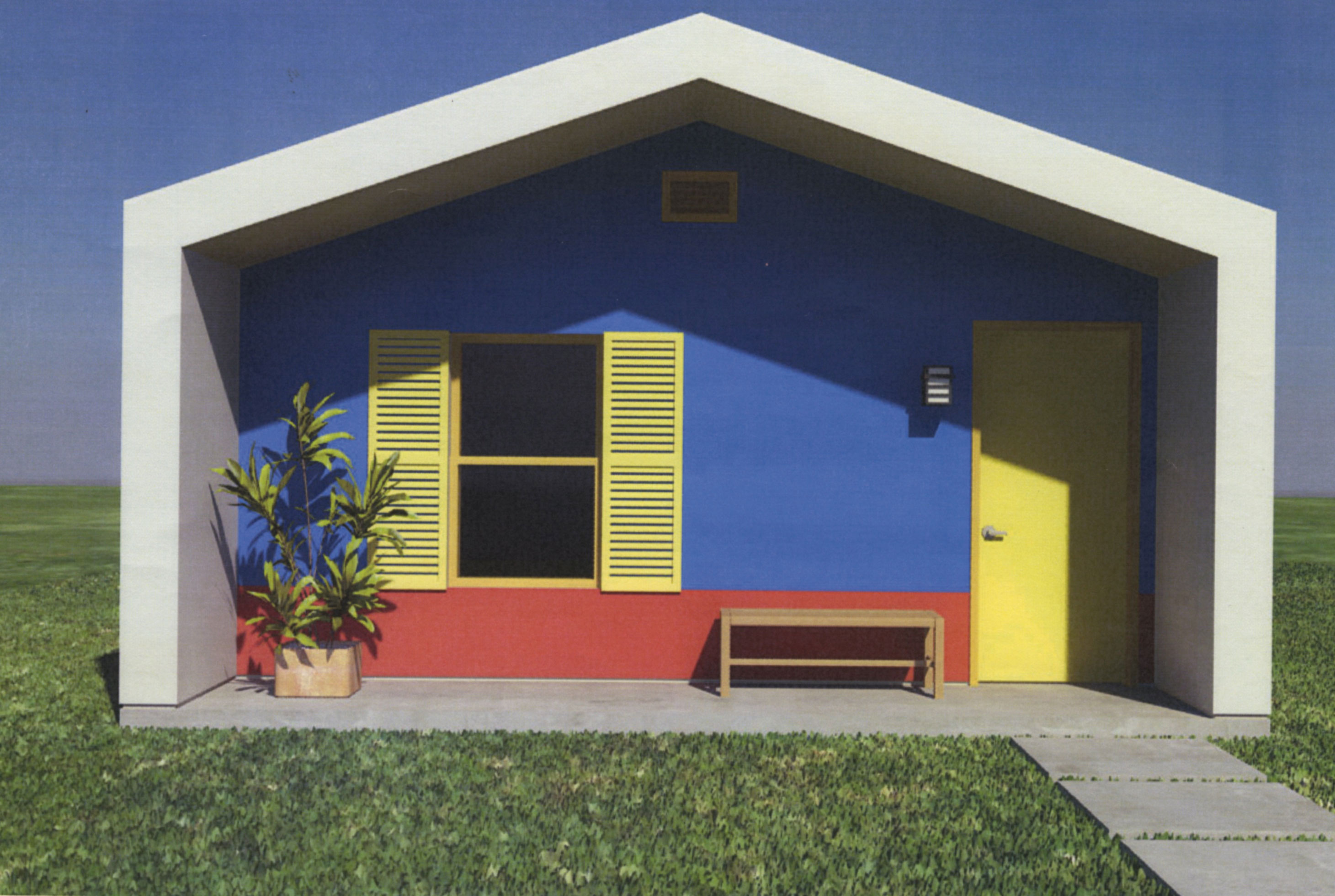 Représentation virtuelle d’une maison témoin