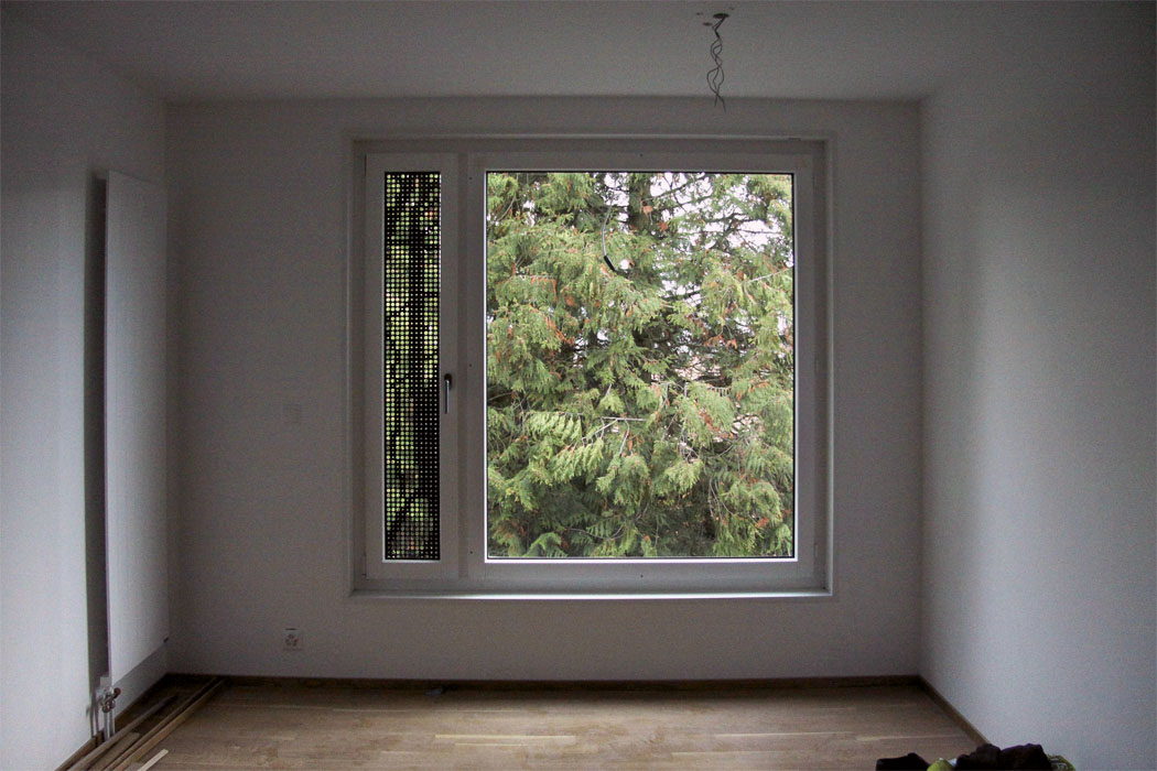 Une chambre de l’EMS Bois-Gentil avant la fin des travaux, route du Pavement, Lausanne