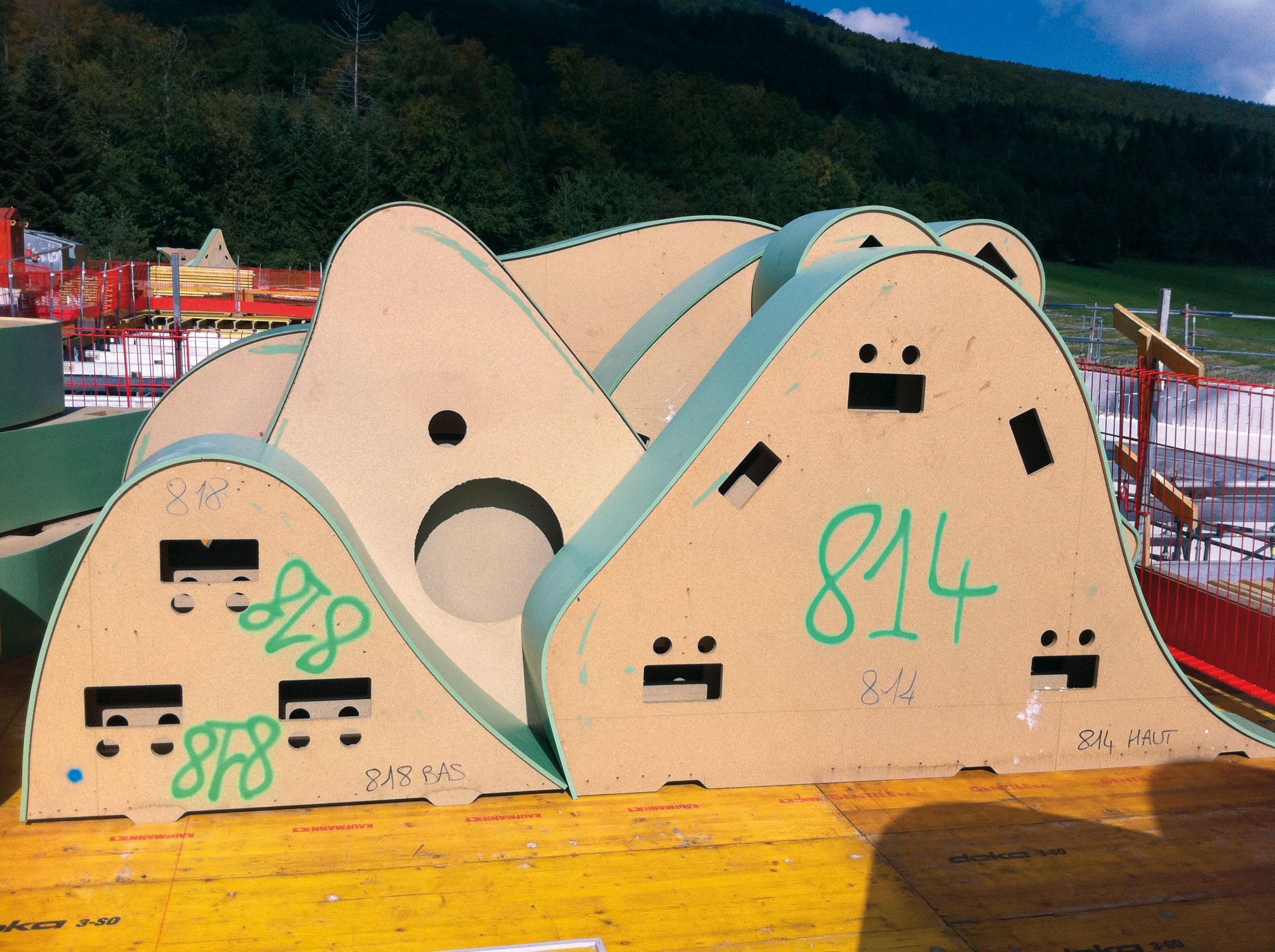 Fig. 11?: Mannequins pour la canopée