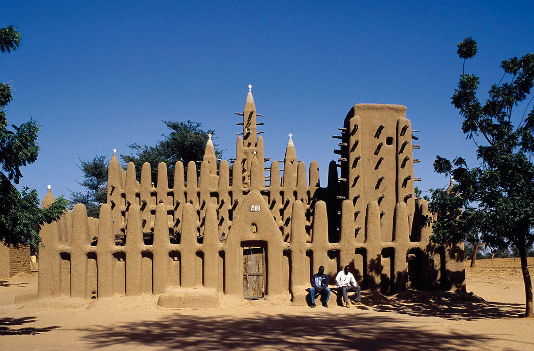 Mosquée de Kani Kombolé au Mali