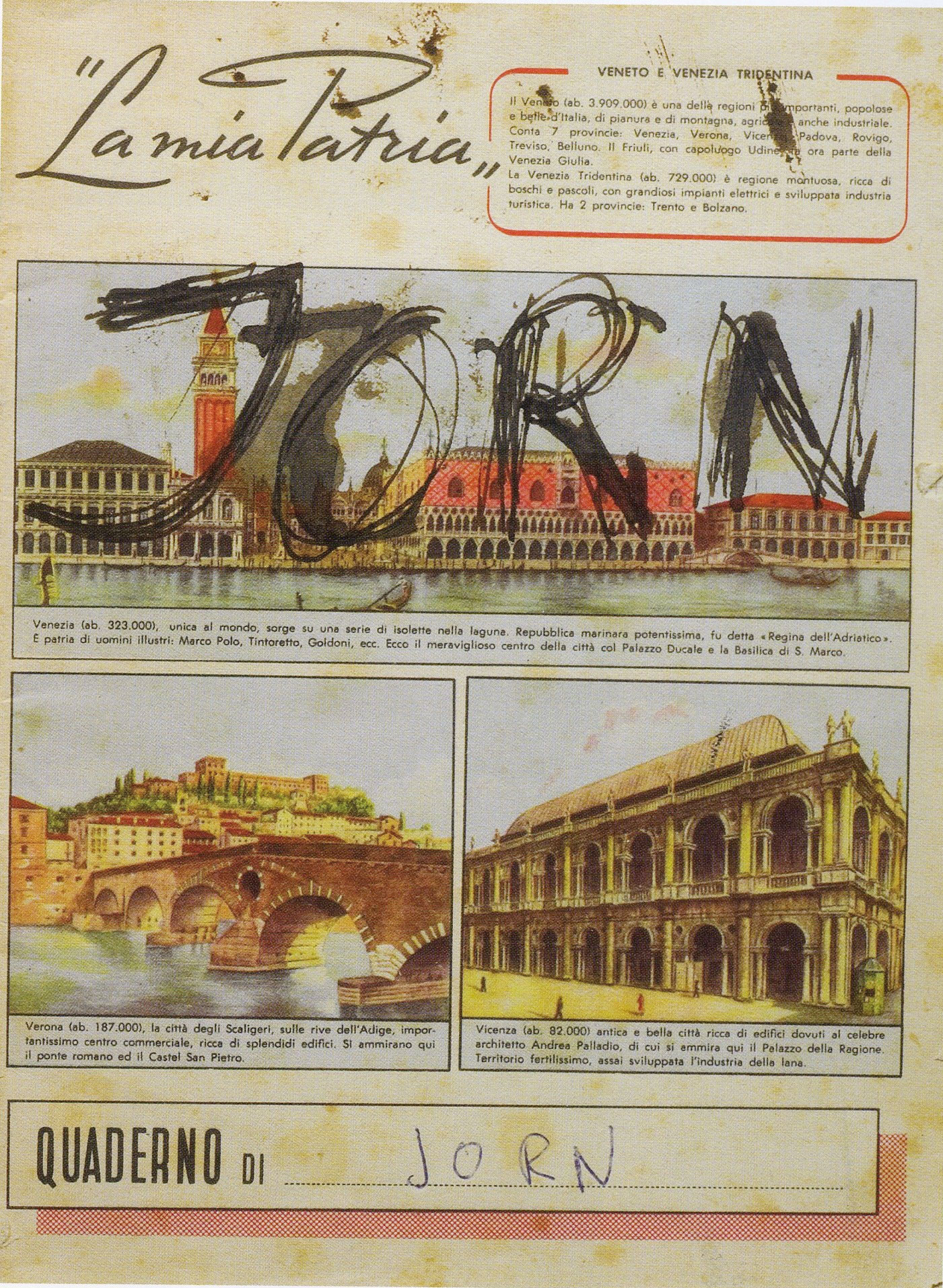 Cahiers d’atelier, Albisola 1954 (Dans U. Lehmann- Brockhaus, Asger Jorn in Italien, Silkeborg Kunstmuseum Verlag
