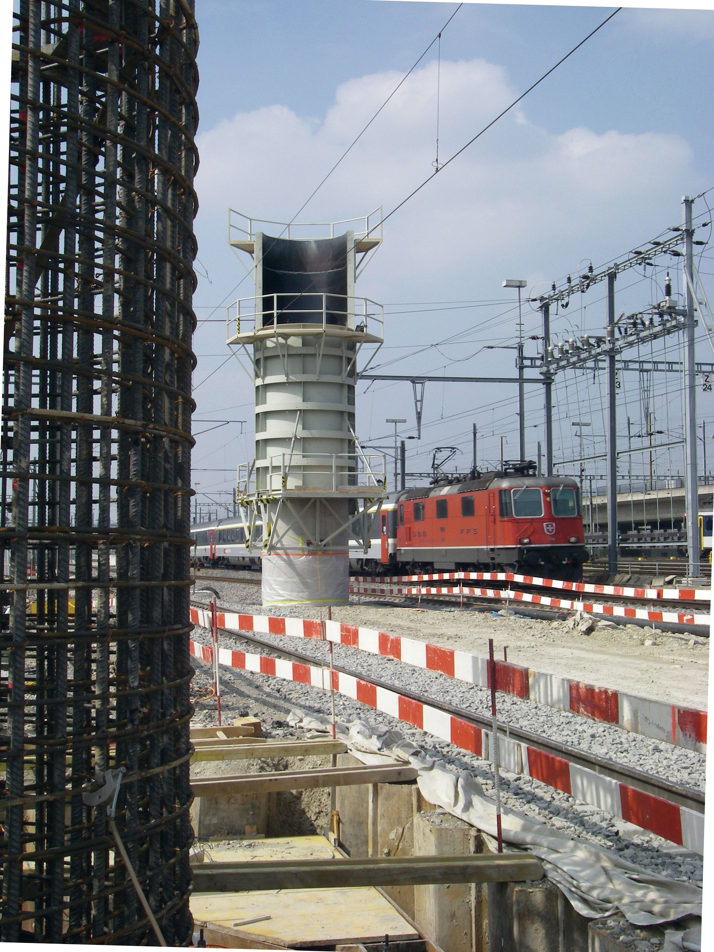 Armature et coffrage des piles