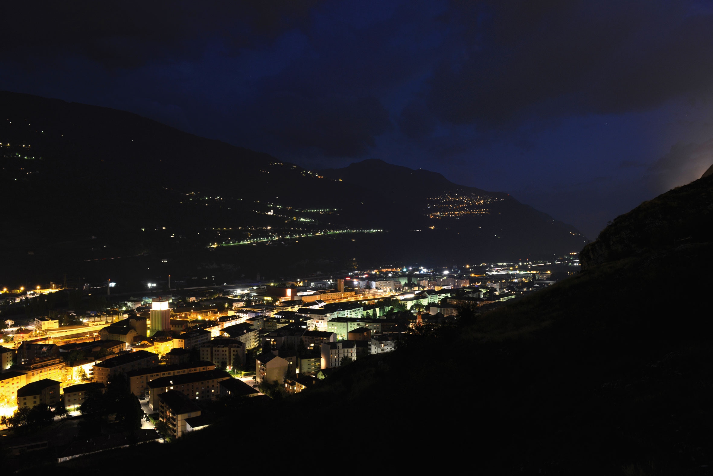 Sion de nuit