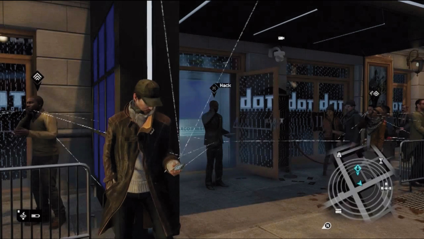 Capture d’écran du jeu Watch Dogs, 2013