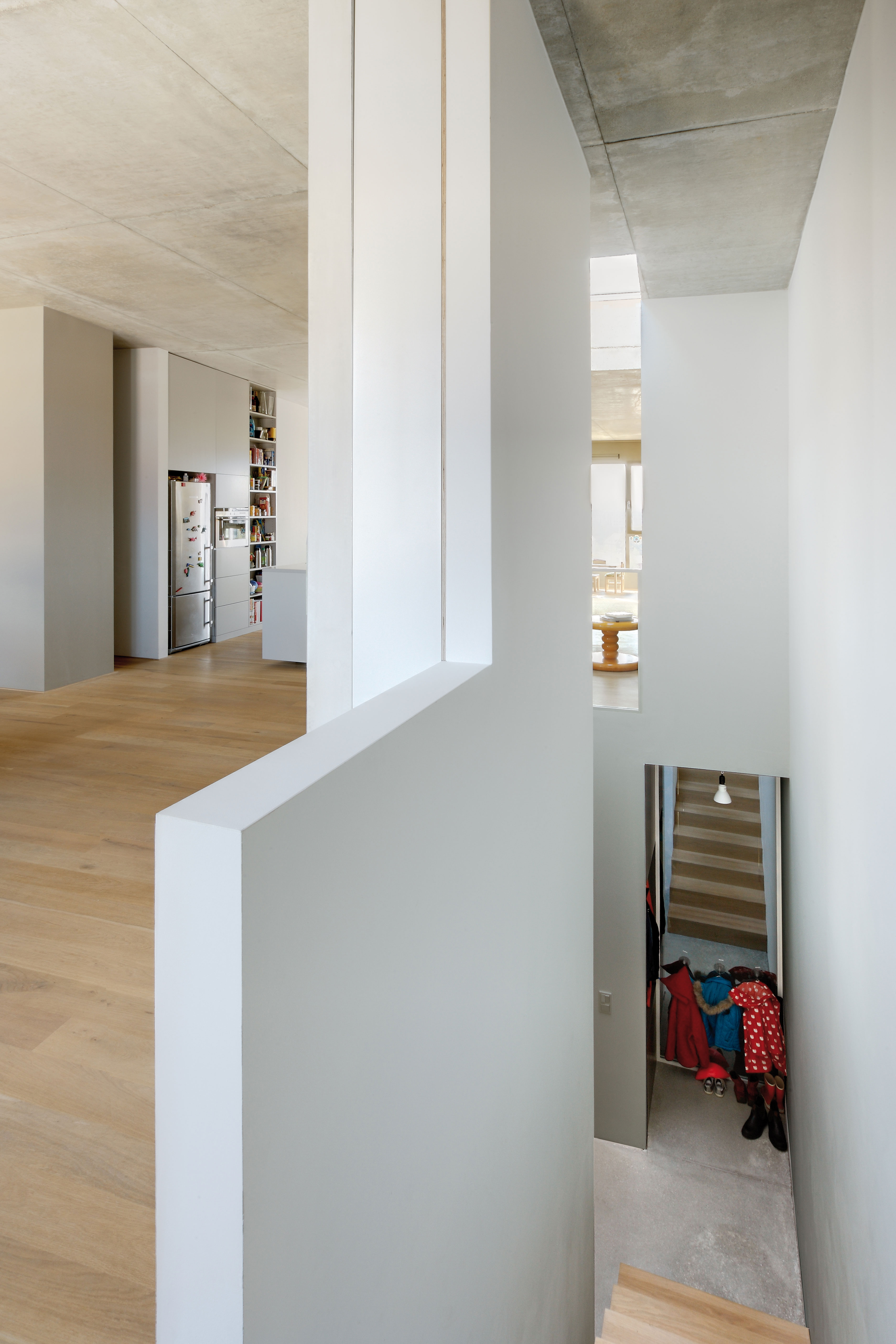 Projet de construction collective à la Strelitzer Strasse: chaque logement a été conçu selon les vœux particuliers du maître d’ouvrage.