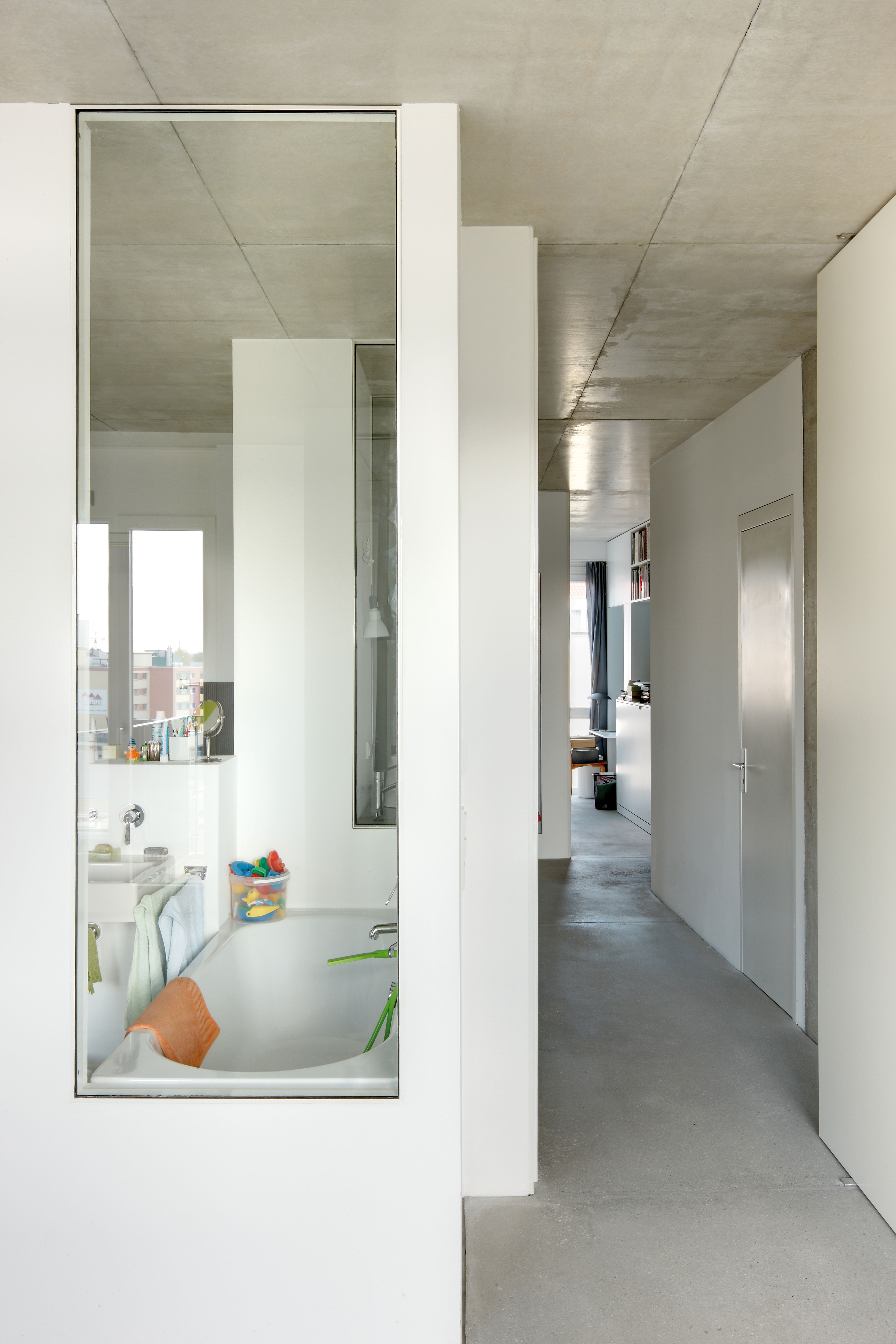 Projet de construction collective à la Strelitzer Strasse: chaque logement a été conçu selon les vœux particuliers du maître d’ouvrage.