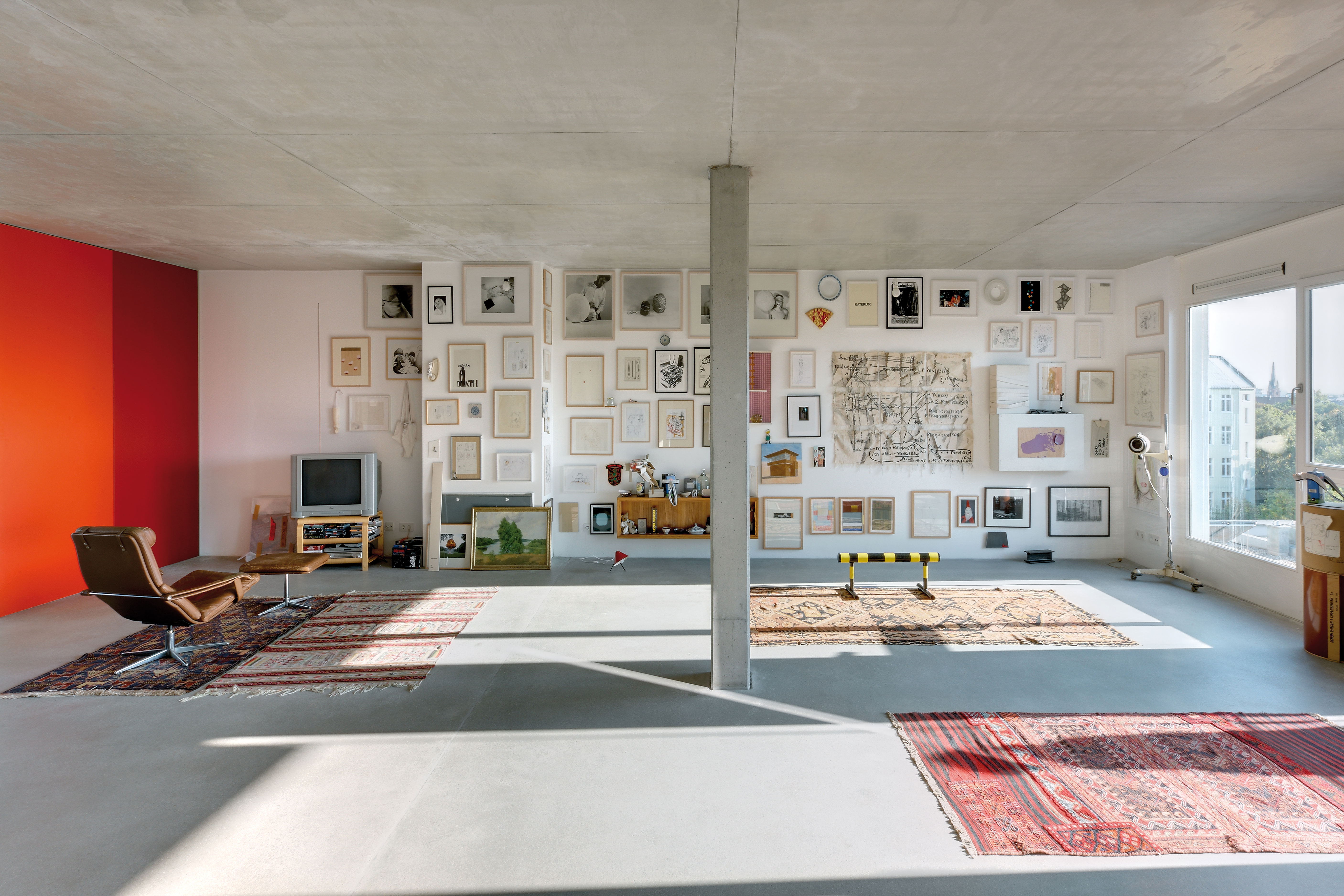 Projet de construction collective à la Strelitzer Strasse: chaque logement a été conçu selon les vœux particuliers du maître d’ouvrage.