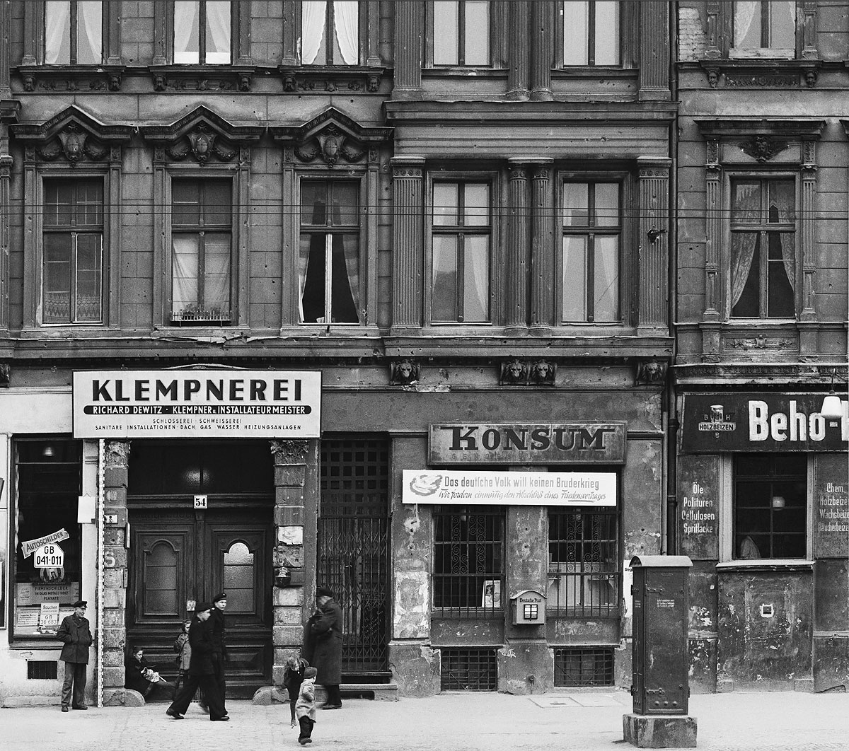 Extrait du panorama de la Fruchtstrasse