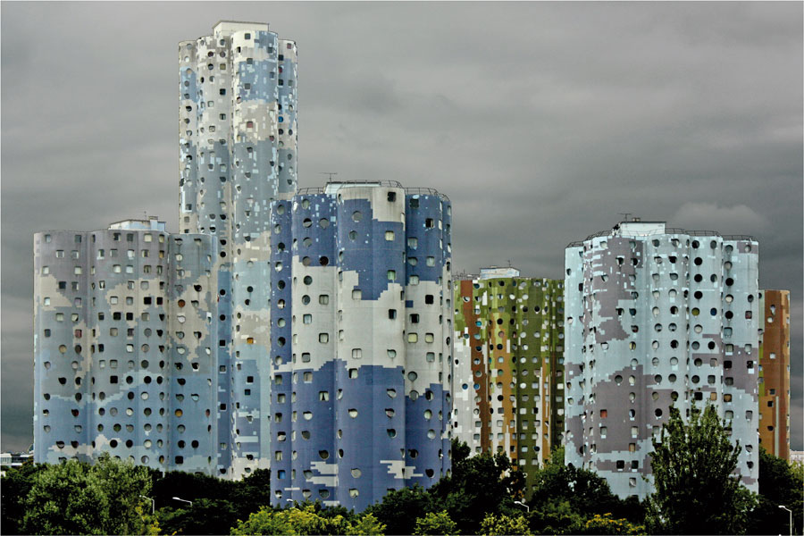Tours Nuage, Emile Aillaud, Nanterre (DR)