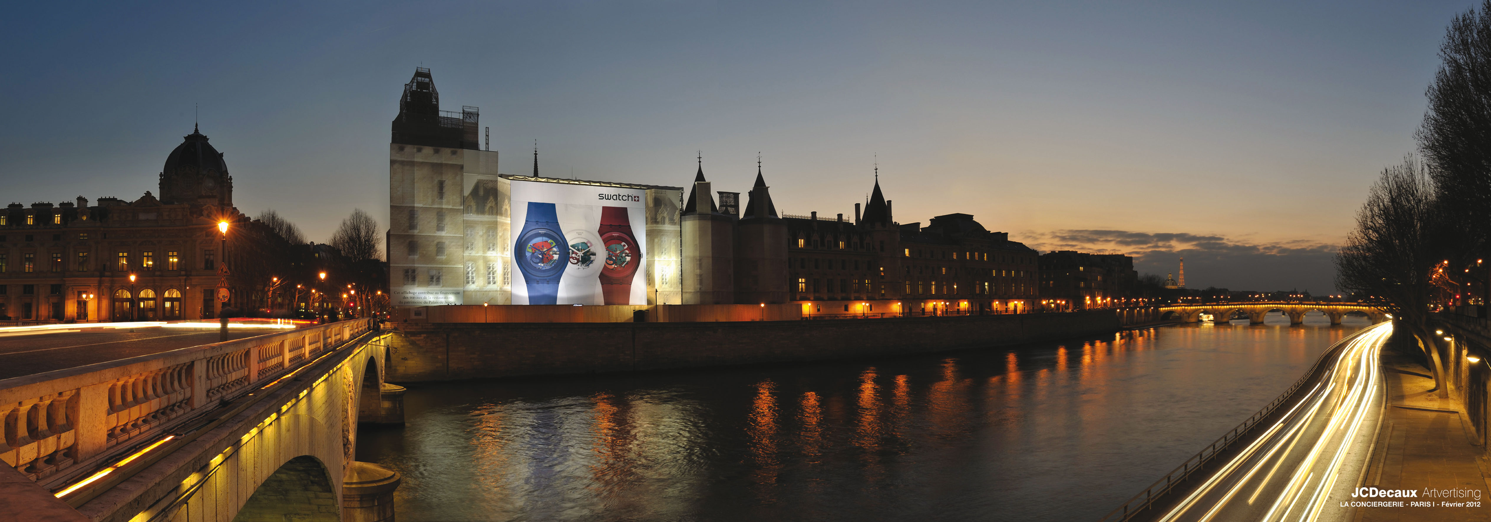 La Conciergerie, avril 2011 et février 2012