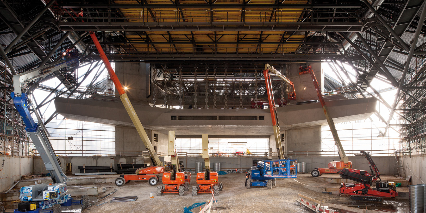 Balcon entre les noyaux sud