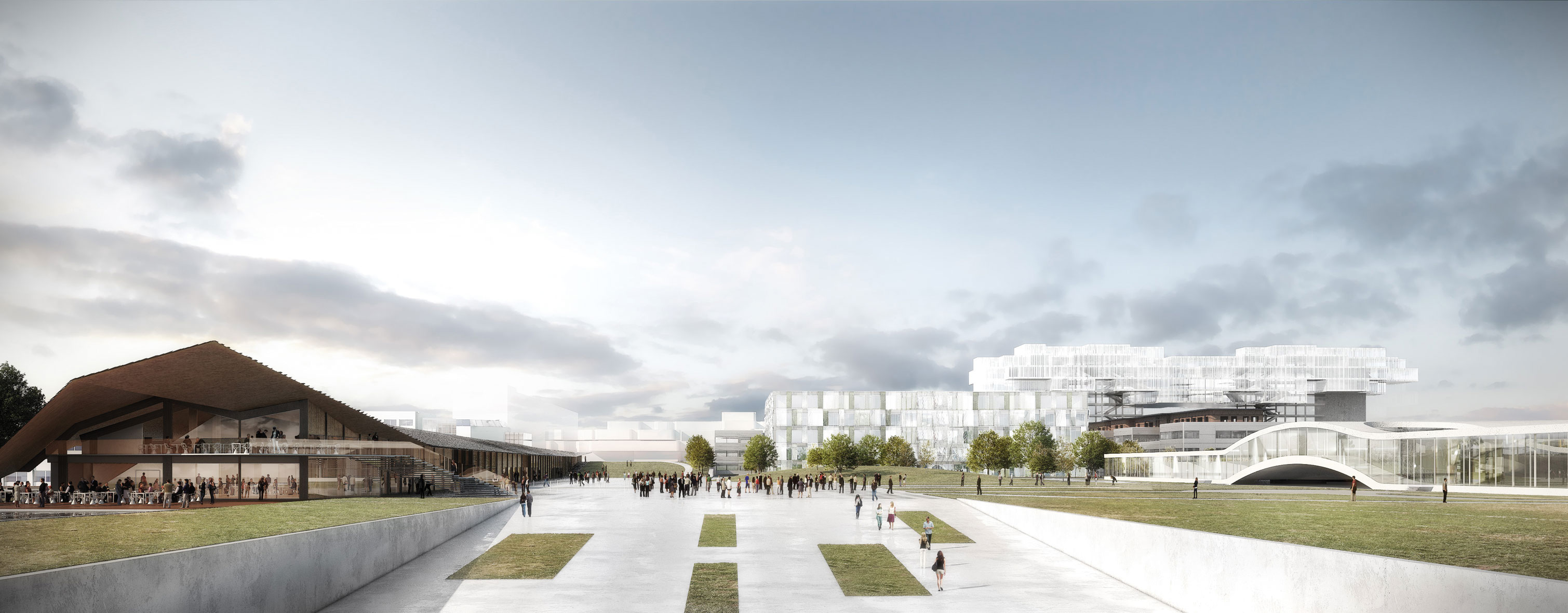 Visualisation depuis le sud du Teaching Bridge (DPA/Adagp)