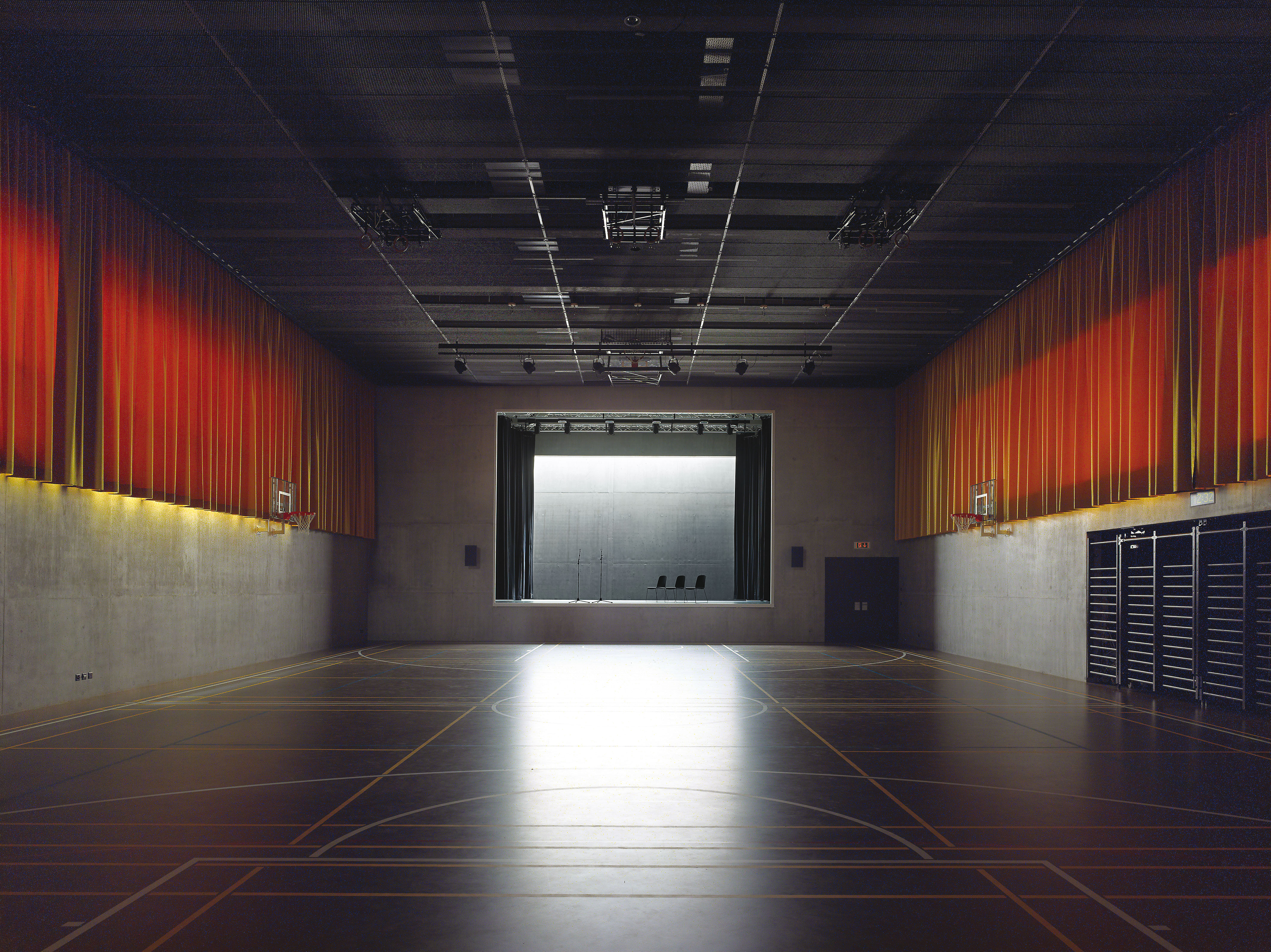 Transformation en salle de spectacle