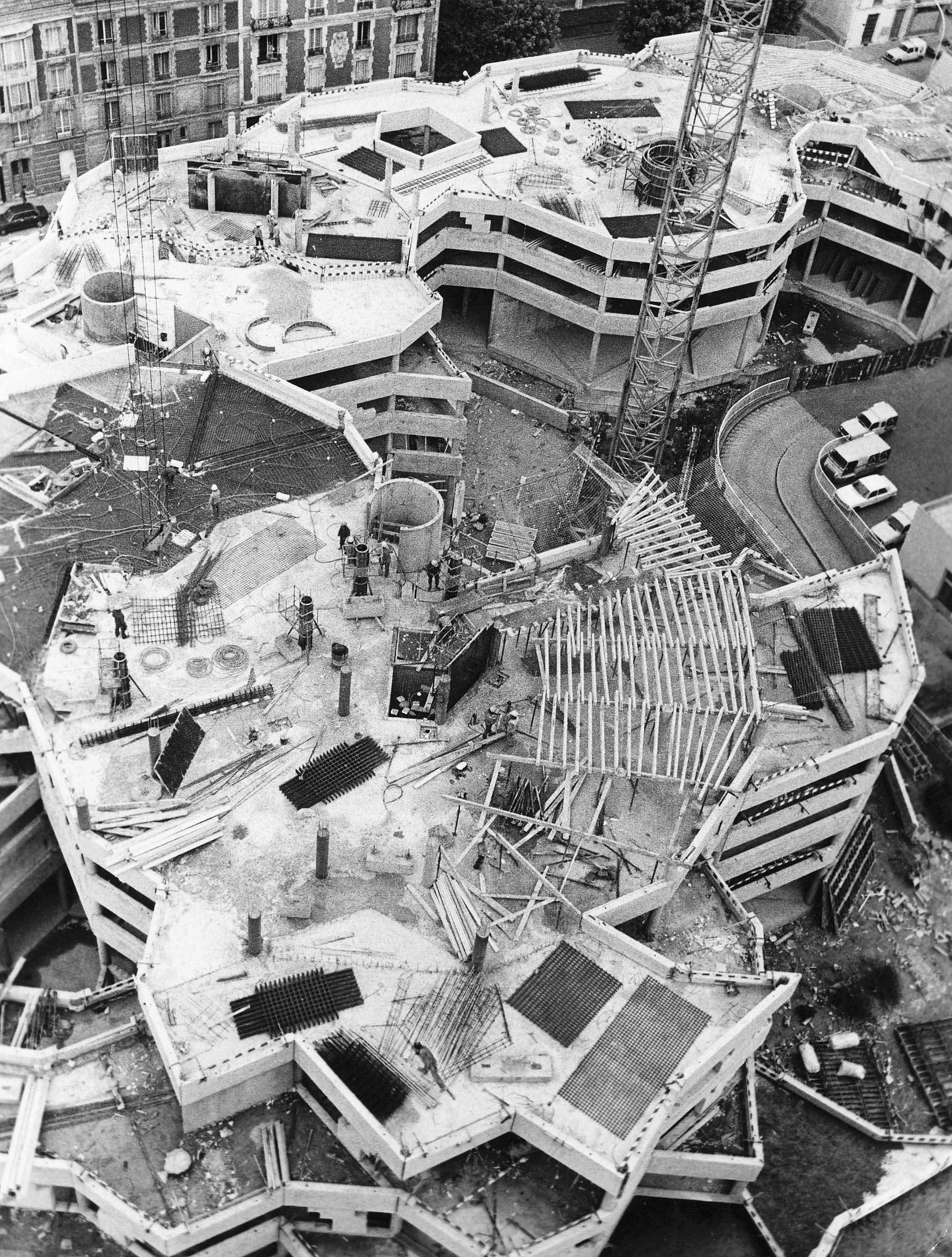 Le Liégat en construction