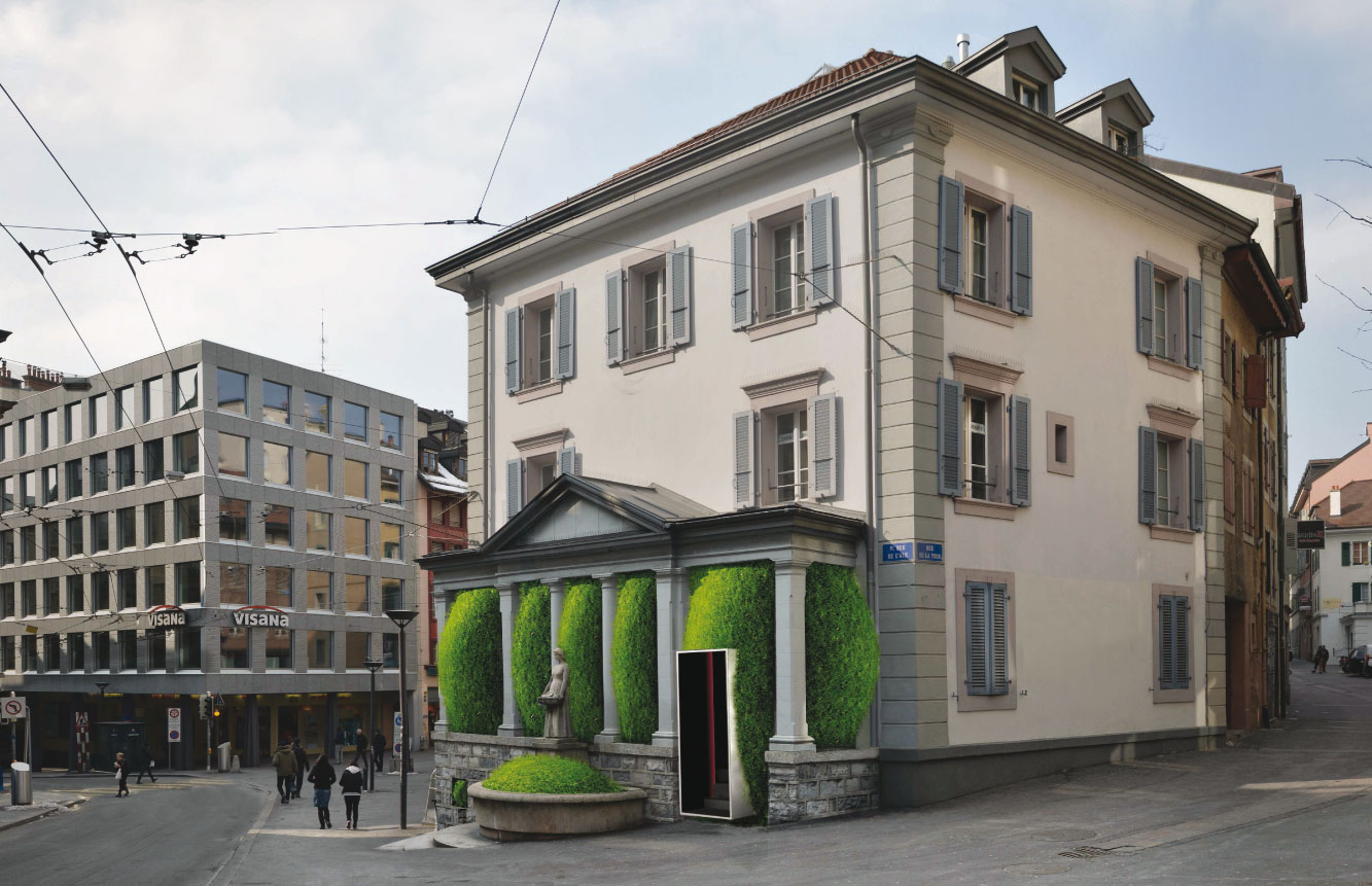 (Prix) Outbreak site 14: Fontaine rue neuve / Frueuhauf Henry &amp; Viladoms: C. Fruehauf, G. Henry, C. Viladoms, C. Protière, A. Zwingli