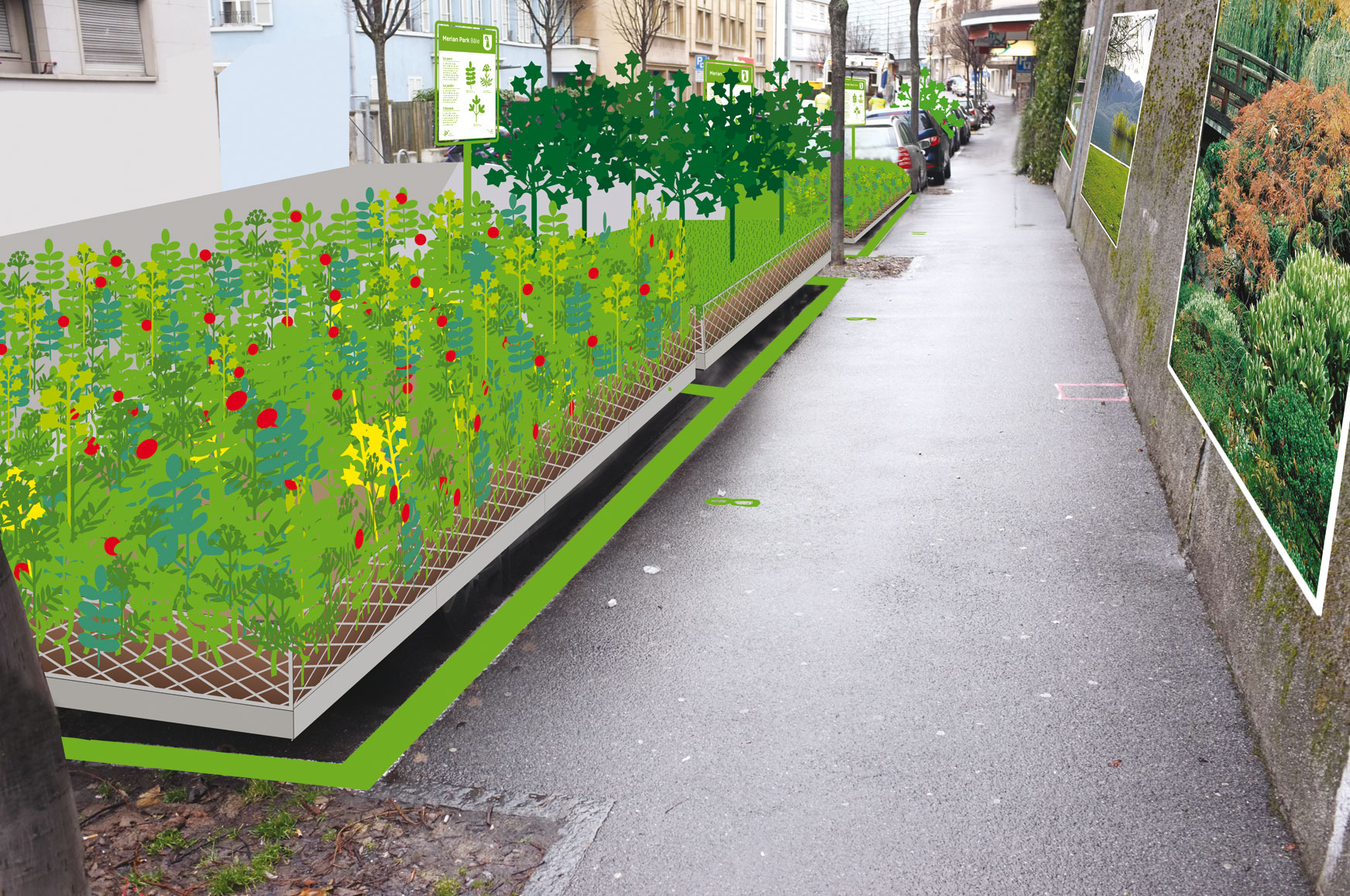 (Prix) Places de Parcs site 17: avenue Vinet / Y. Mingard, C. Cotting, Fulguro