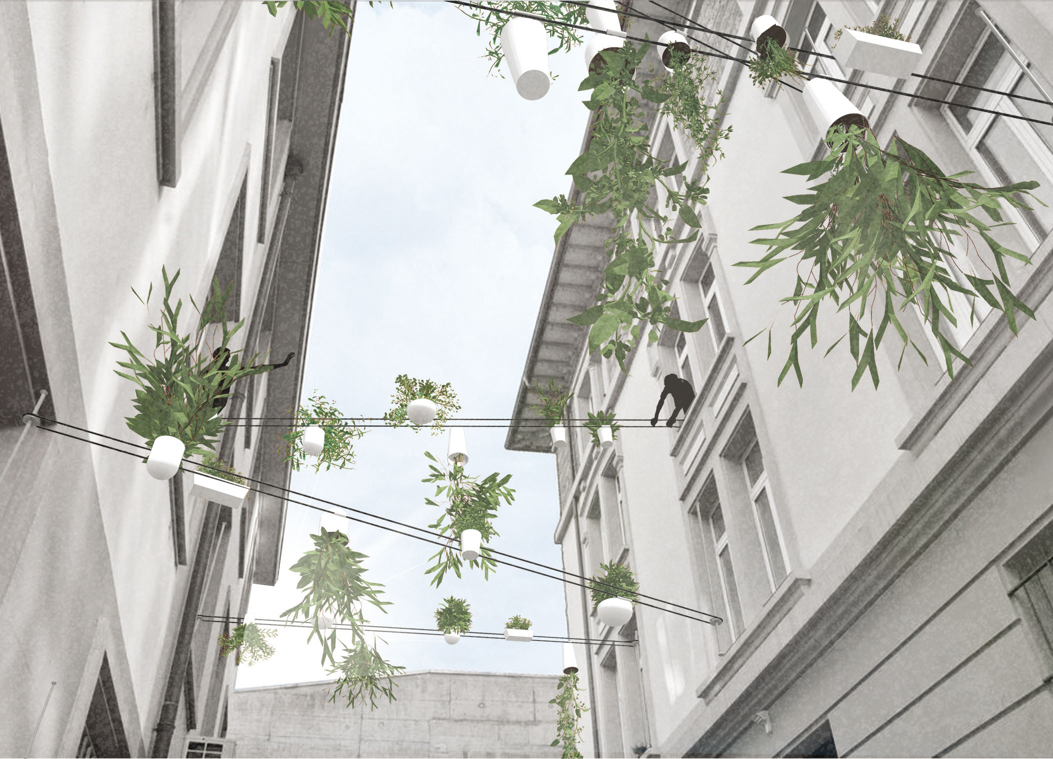 (Mention) Plant Lines site 7: passage Mercier / P. Ménétrey, P. Gabbay, M. Briod, J. Mercier