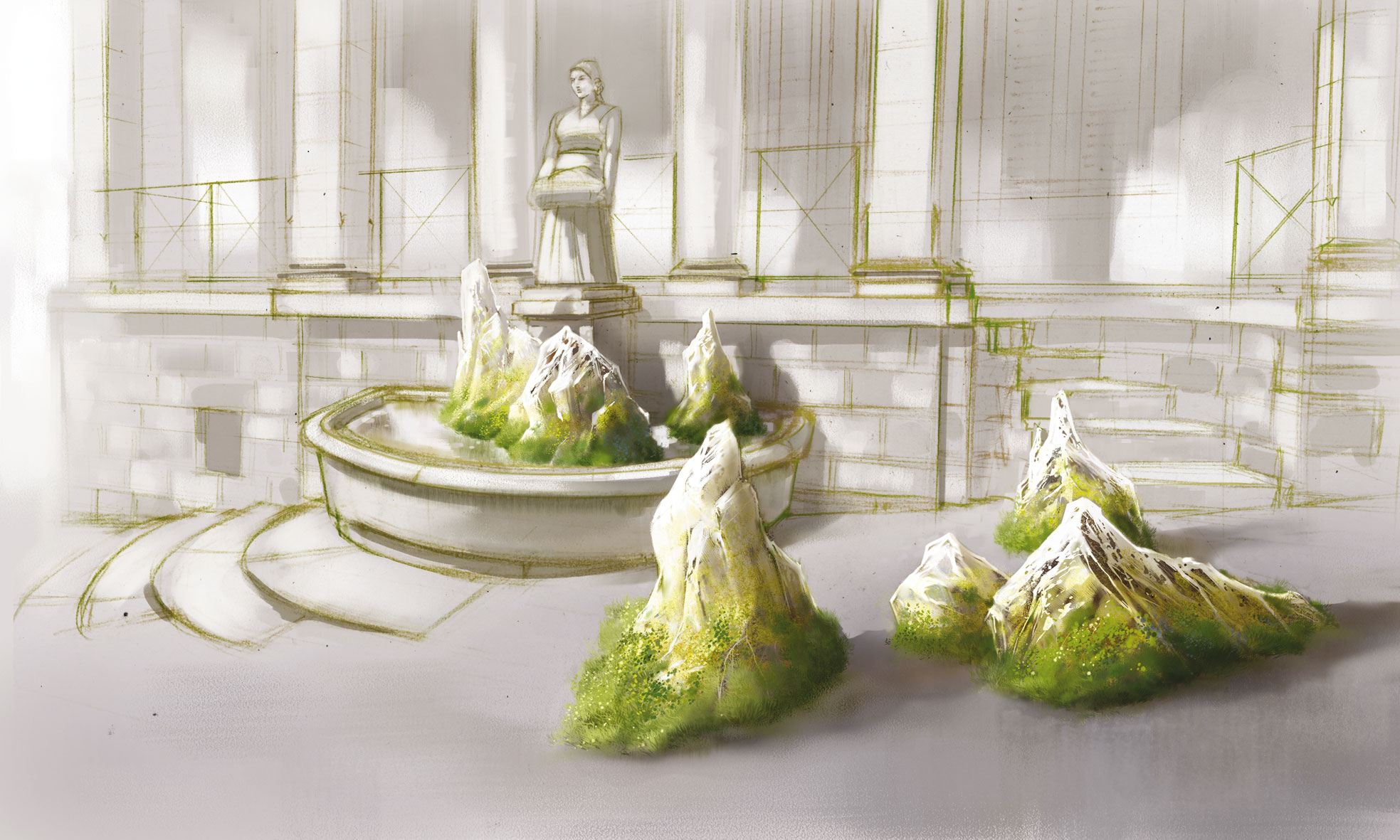(Mention) Par monts et par vaux site 14: fontaine rue Neuve / E. Darcy, O. Sévère